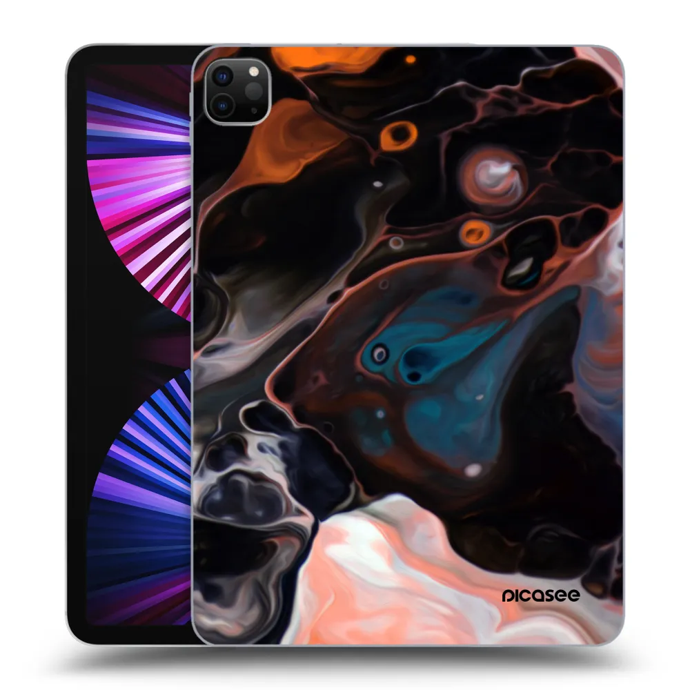 Picasee fekete szilikon tok az alábbi táblagépre Apple iPad Pro 11" 2021 (3.gen) - Cream