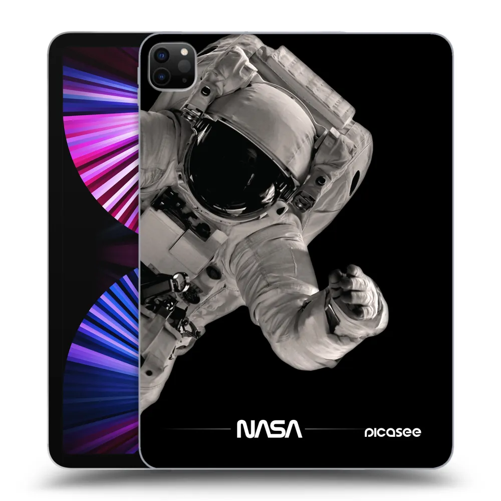 Picasee fekete szilikon tok az alábbi táblagépre Apple iPad Pro 11" 2021 (3.gen) - Astronaut Big