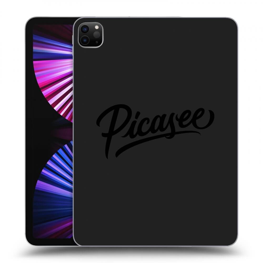 Picasee fekete szilikon tok az alábbi táblagépre Apple iPad Pro 11" 2021 (3.gen) - Picasee - old logo - black