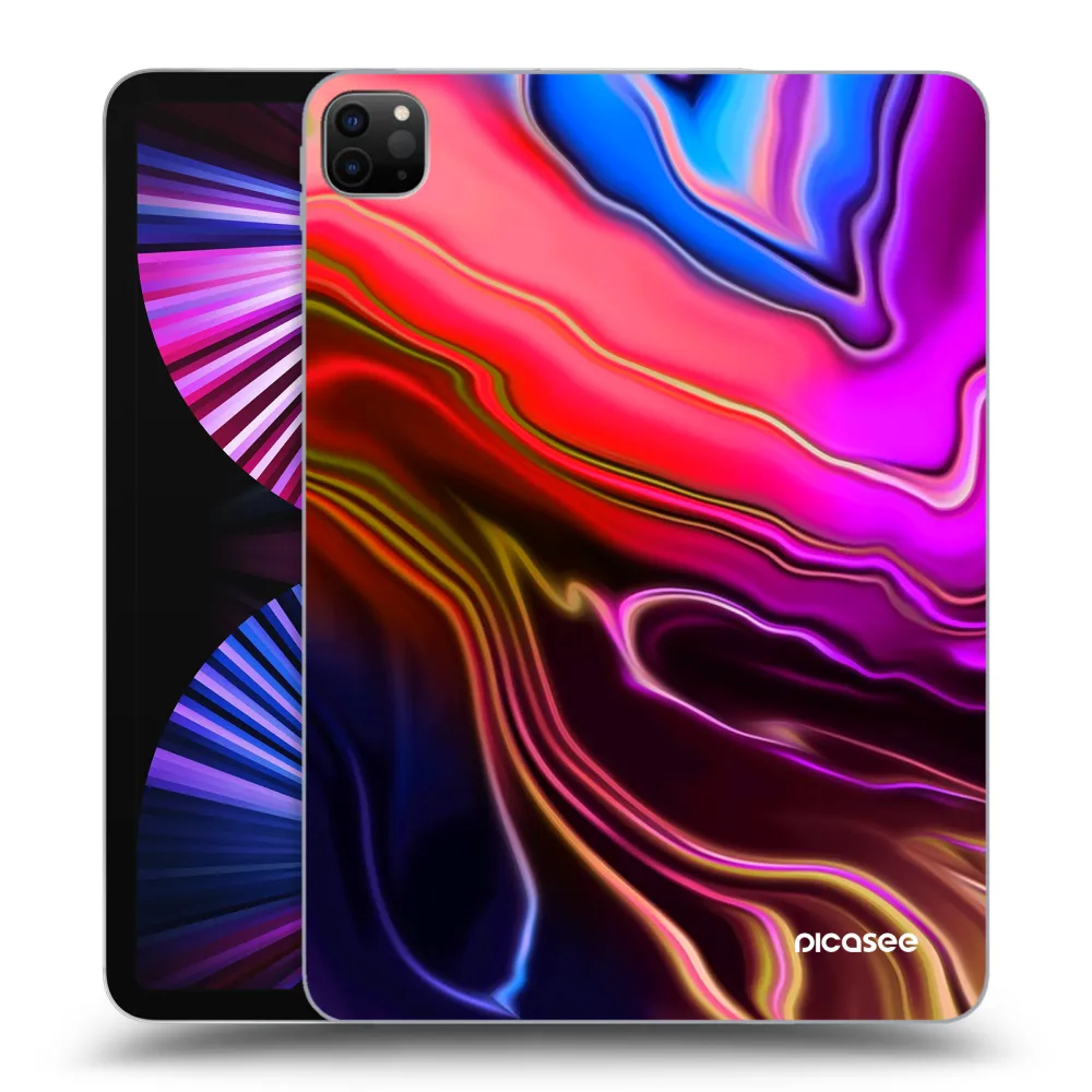 Picasee fekete szilikon tok az alábbi táblagépre Apple iPad Pro 11" 2021 (3.gen) - Electric