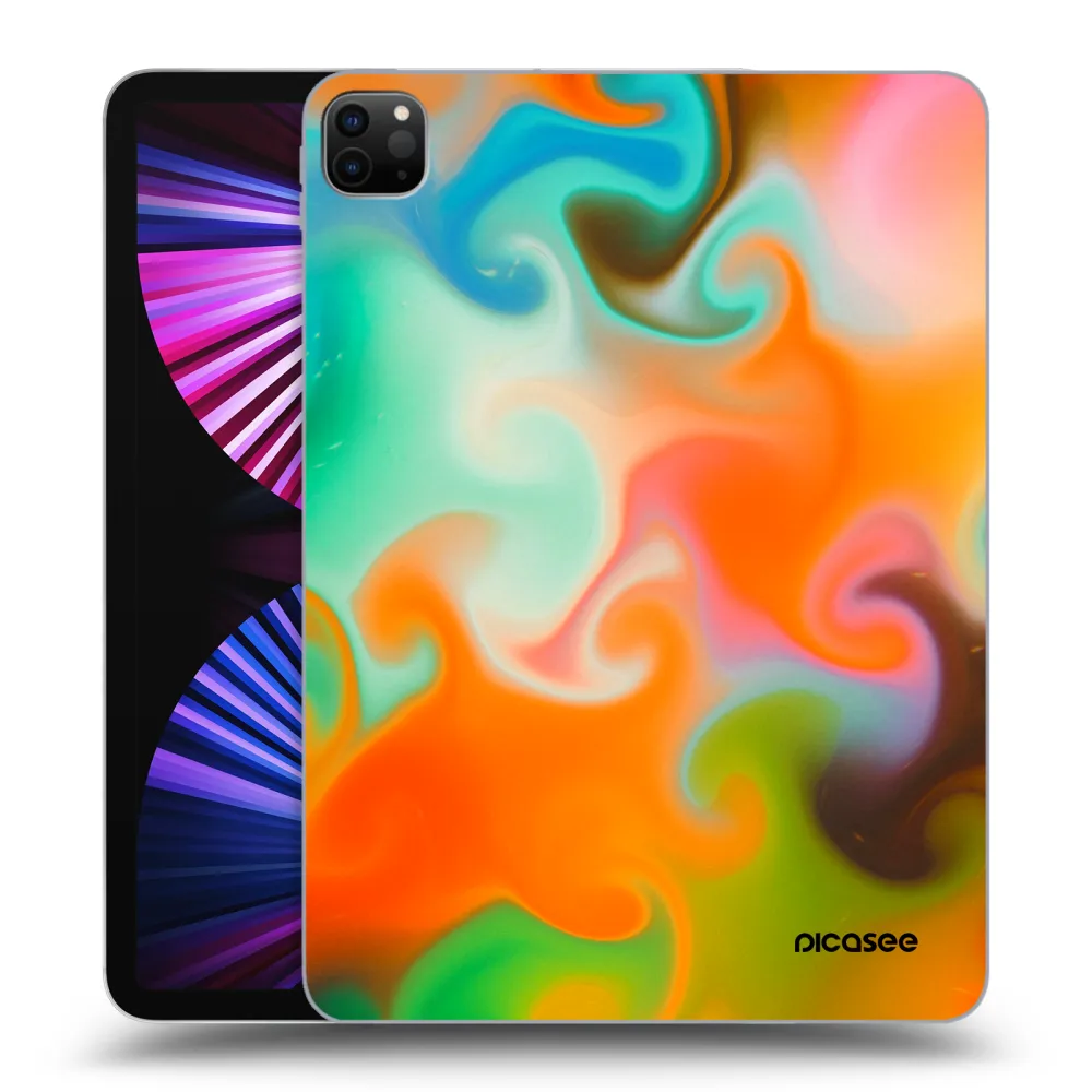 Picasee fekete szilikon tok az alábbi táblagépre Apple iPad Pro 11" 2021 (3.gen) - Juice