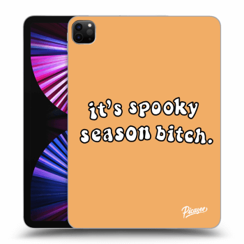 Picasee fekete szilikon tok az alábbi táblagépre Apple iPad Pro 11" 2021 (3.gen) - Spooky season