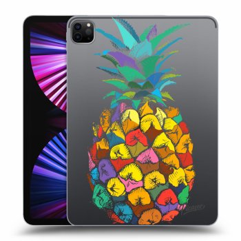 Picasee átlátszó szilikon tok az alábbi táblagépre Apple iPad Pro 11" 2021 (3.gen) - Pineapple