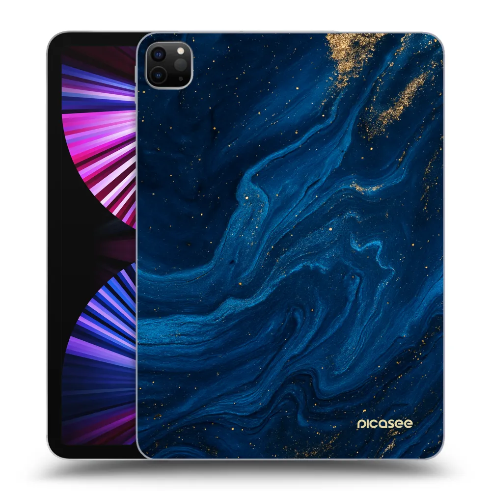 Picasee fekete szilikon tok az alábbi táblagépre Apple iPad Pro 11" 2021 (3.gen) - Blue