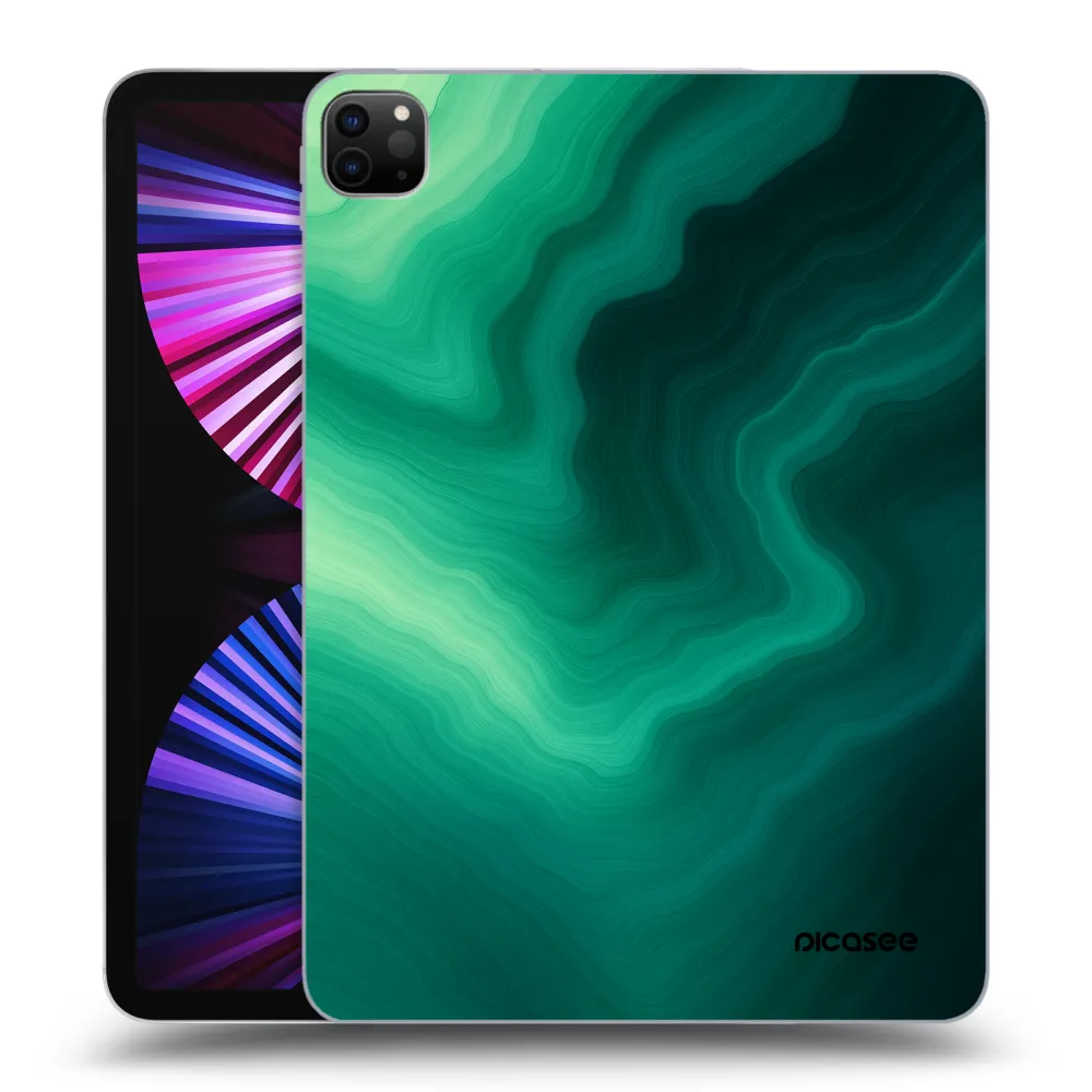 Picasee fekete szilikon tok az alábbi táblagépre Apple iPad Pro 11" 2021 (3.gen) - Malachite