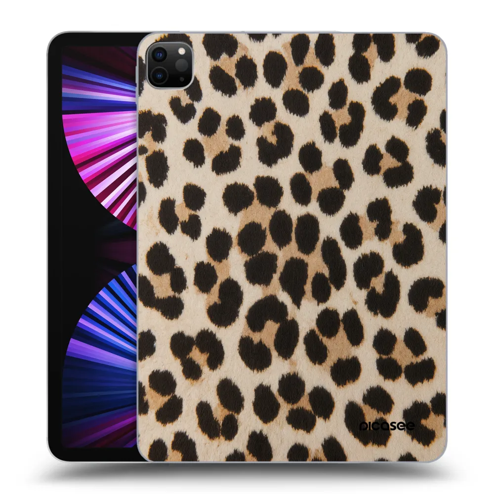 Picasee fekete szilikon tok az alábbi táblagépre Apple iPad Pro 11" 2021 (3.gen) - Brown Tiger