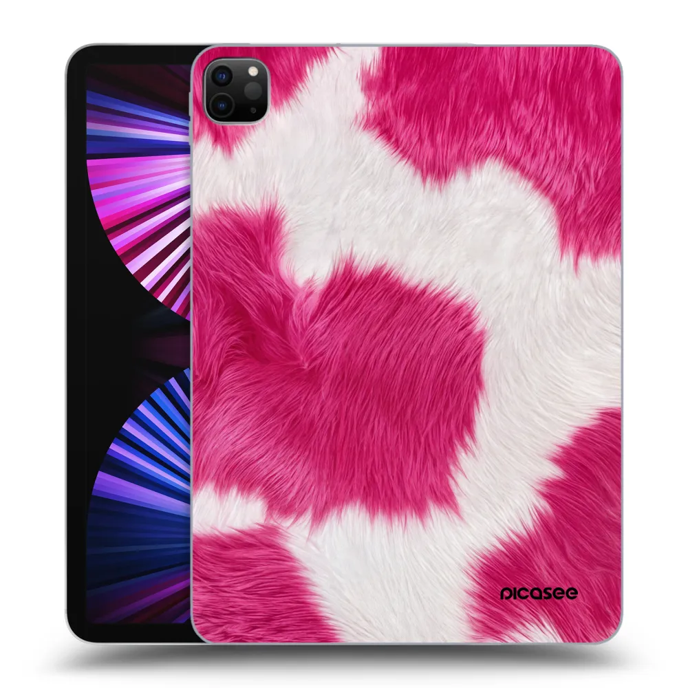 Picasee fekete szilikon tok az alábbi táblagépre Apple iPad Pro 11" 2021 (3.gen) - Pink Moo