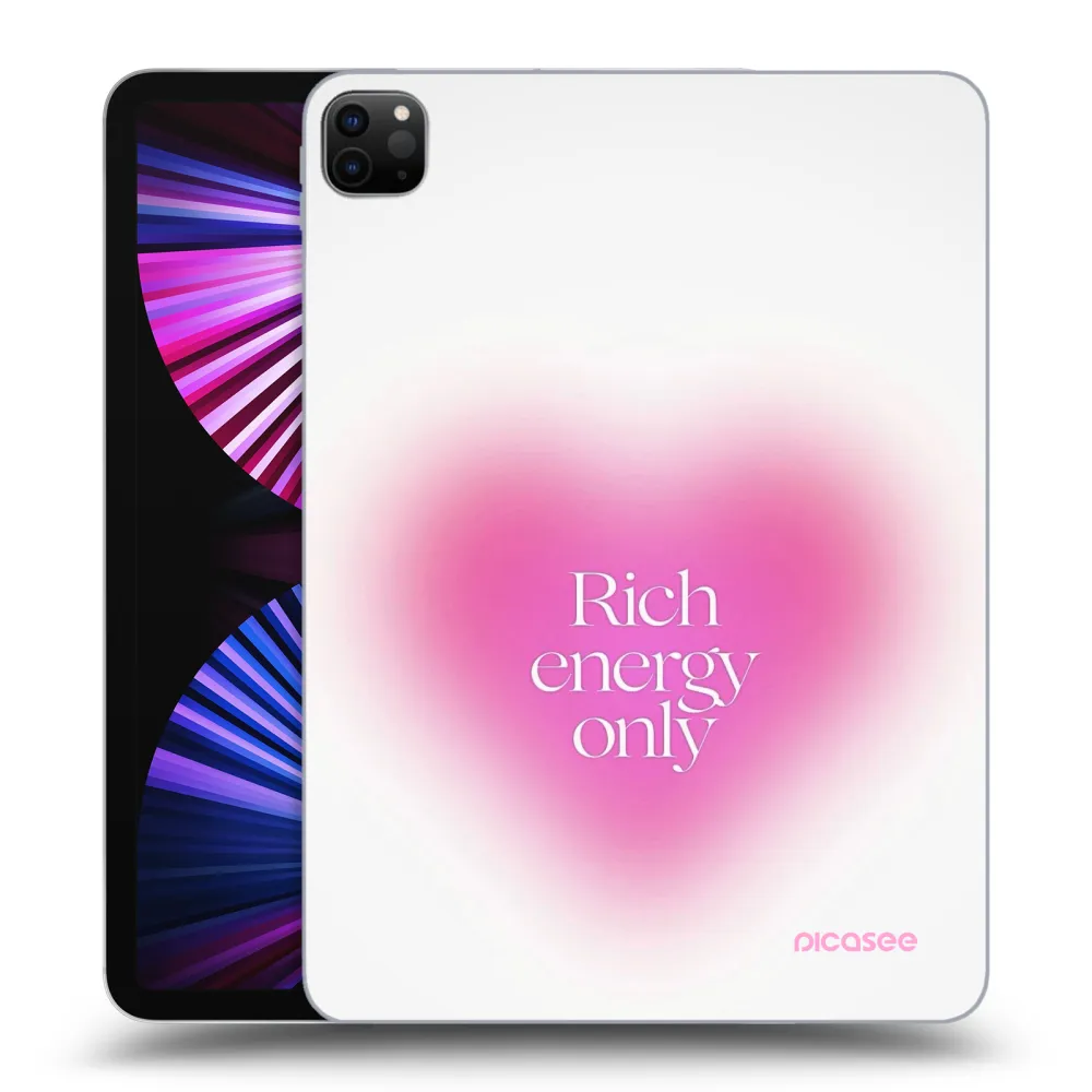 Picasee fekete szilikon tok az alábbi táblagépre Apple iPad Pro 11" 2021 (3.gen) - Rich Energy