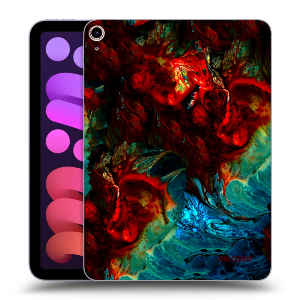 Picasee átlátszó szilikon tok az alábbi táblagépre Apple iPad mini 2021 (6. gen) - Universe