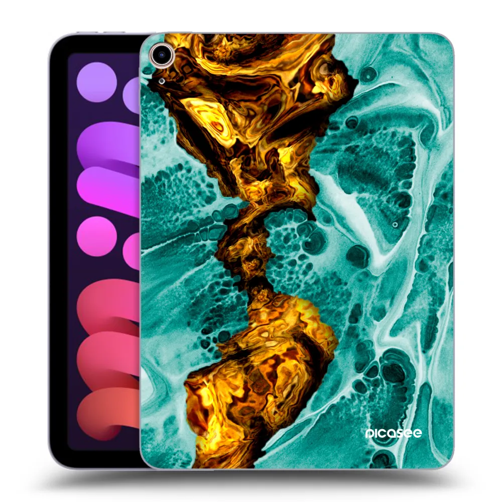 Picasee átlátszó szilikon tok az alábbi táblagépre Apple iPad mini 2021 (6. gen) - Goldsky