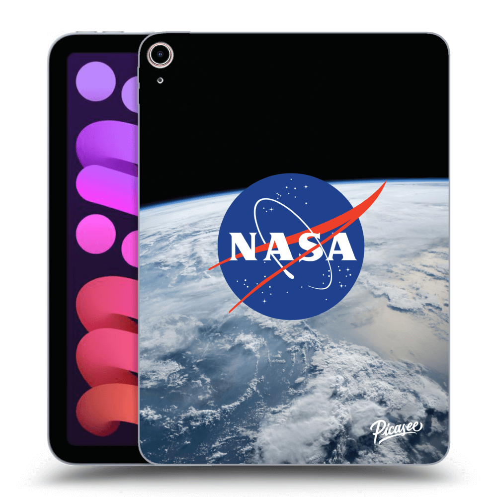 Picasee átlátszó szilikon tok az alábbi táblagépre Apple iPad mini 2021 (6. gen) - Nasa Earth