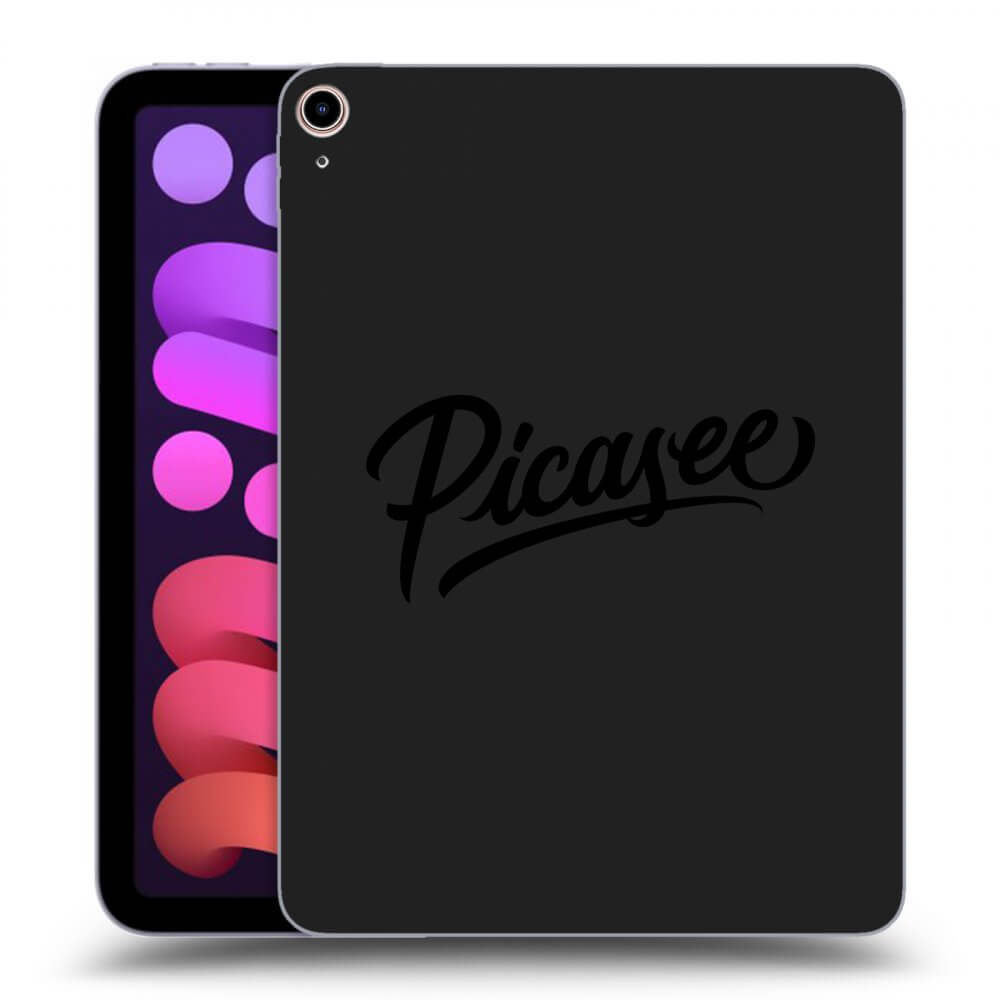 Picasee fekete szilikon tok az alábbi táblagépre Apple iPad mini 2021 (6. gen) - Picasee - old logo - black