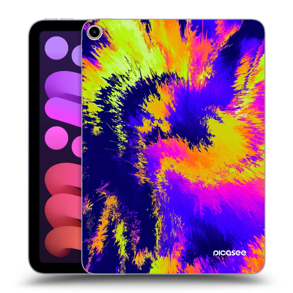 Picasee átlátszó szilikon tok az alábbi táblagépre Apple iPad mini 2021 (6. gen) - Burn