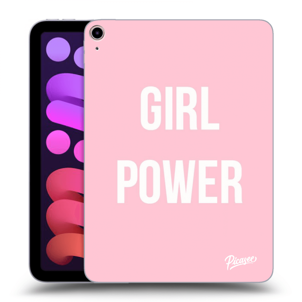 Picasee átlátszó szilikon tok az alábbi táblagépre Apple iPad mini 2021 (6. gen) - Girl power