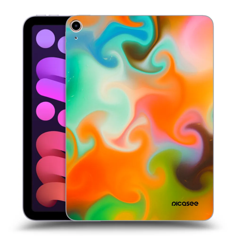 Picasee átlátszó szilikon tok az alábbi táblagépre Apple iPad mini 2021 (6. gen) - Juice