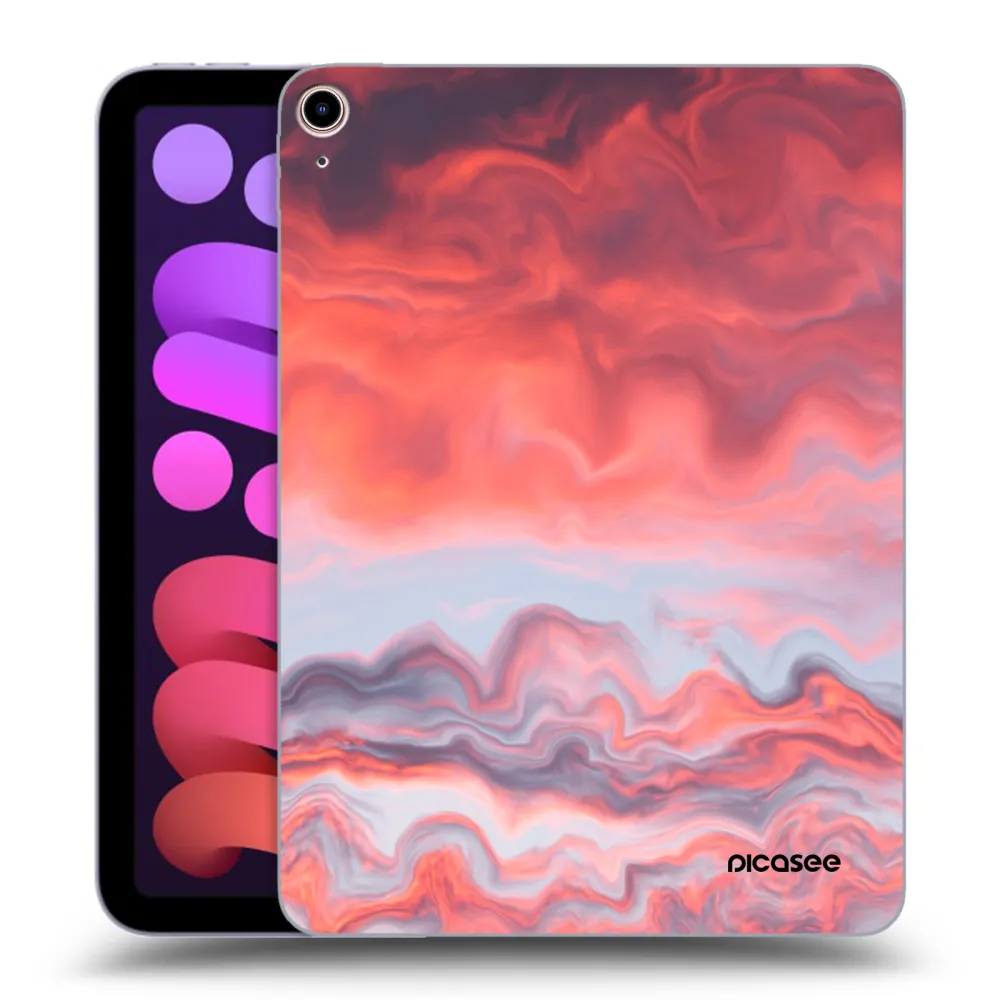 Picasee átlátszó szilikon tok az alábbi táblagépre Apple iPad mini 2021 (6. gen) - Sunset