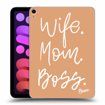 Picasee fekete szilikon tok az alábbi táblagépre Apple iPad mini 2021 (6. gen) - Boss Mama