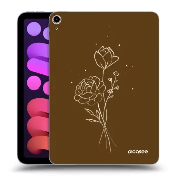 Tok az alábbi táblagépre Apple iPad mini 2021 (6. gen) - Brown flowers