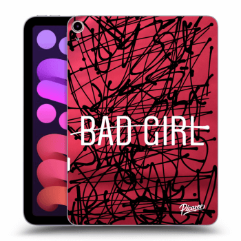 Picasee fekete szilikon tok az alábbi táblagépre Apple iPad mini 2021 (6. gen) - Bad girl