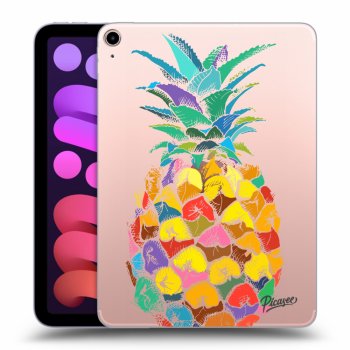 Picasee átlátszó szilikon tok az alábbi táblagépre Apple iPad mini 2021 (6. gen) - Pineapple