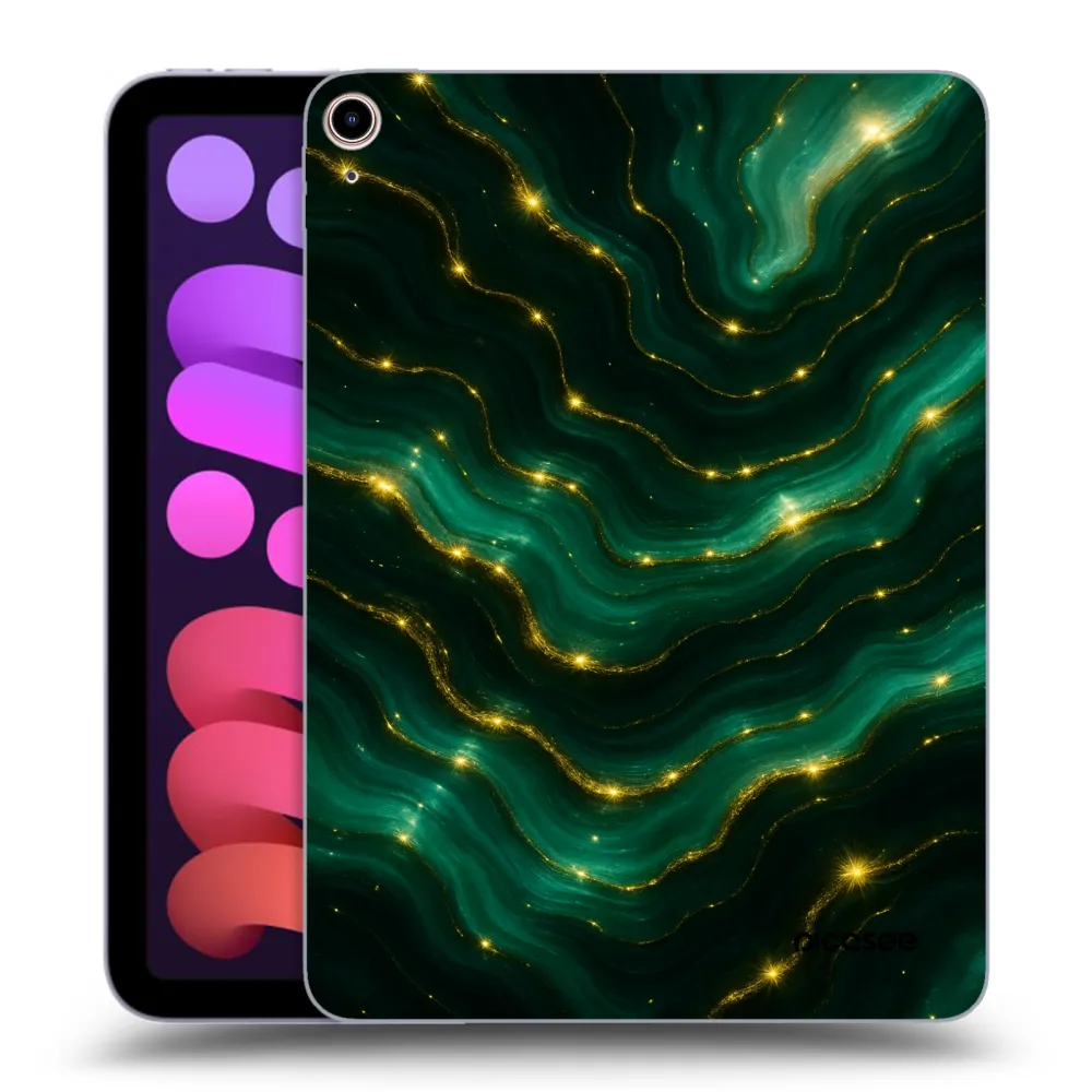 Picasee átlátszó szilikon tok az alábbi táblagépre Apple iPad mini 2021 (6. gen) - Emerald