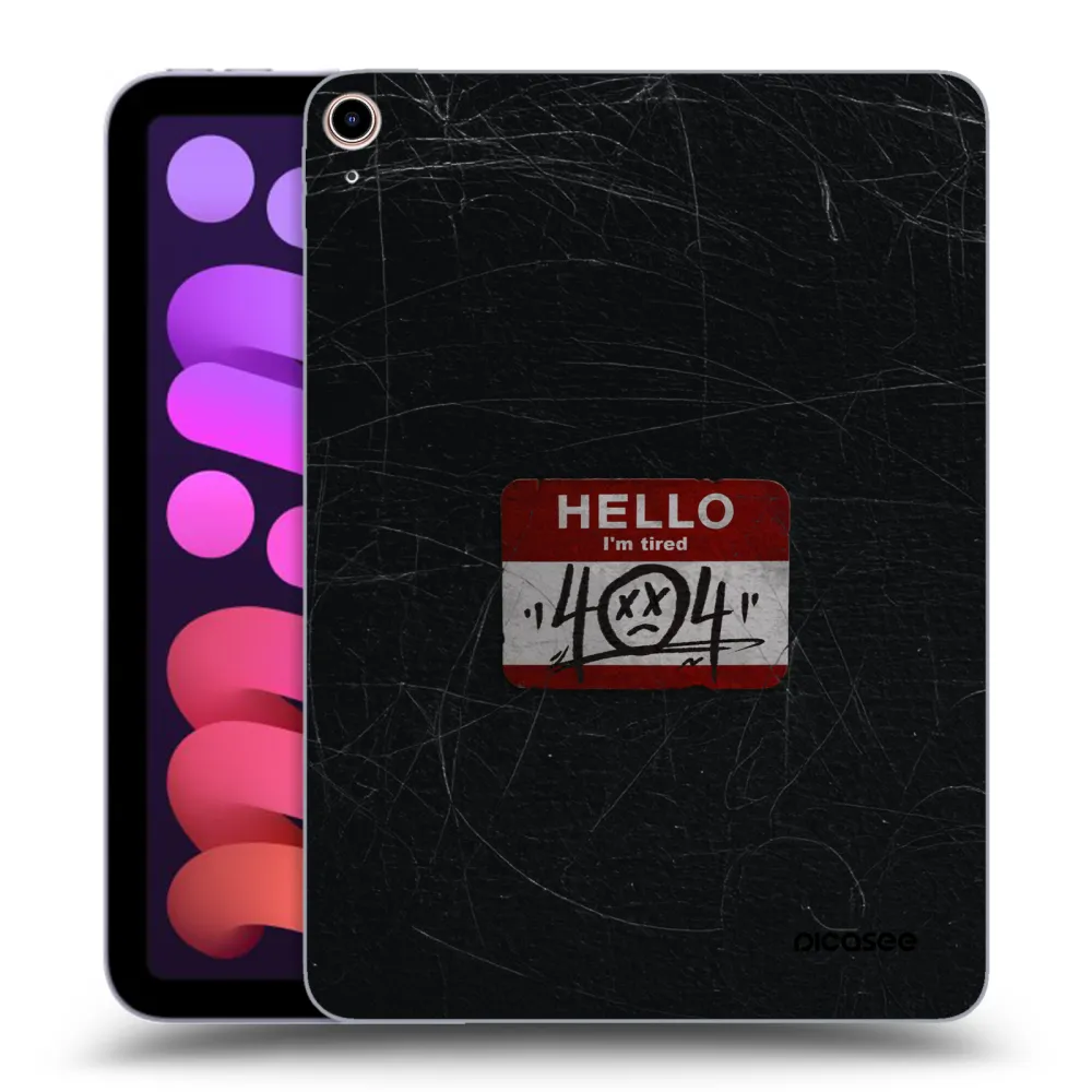 Picasee átlátszó szilikon tok az alábbi táblagépre Apple iPad mini 2021 (6. gen) - HELLO 404