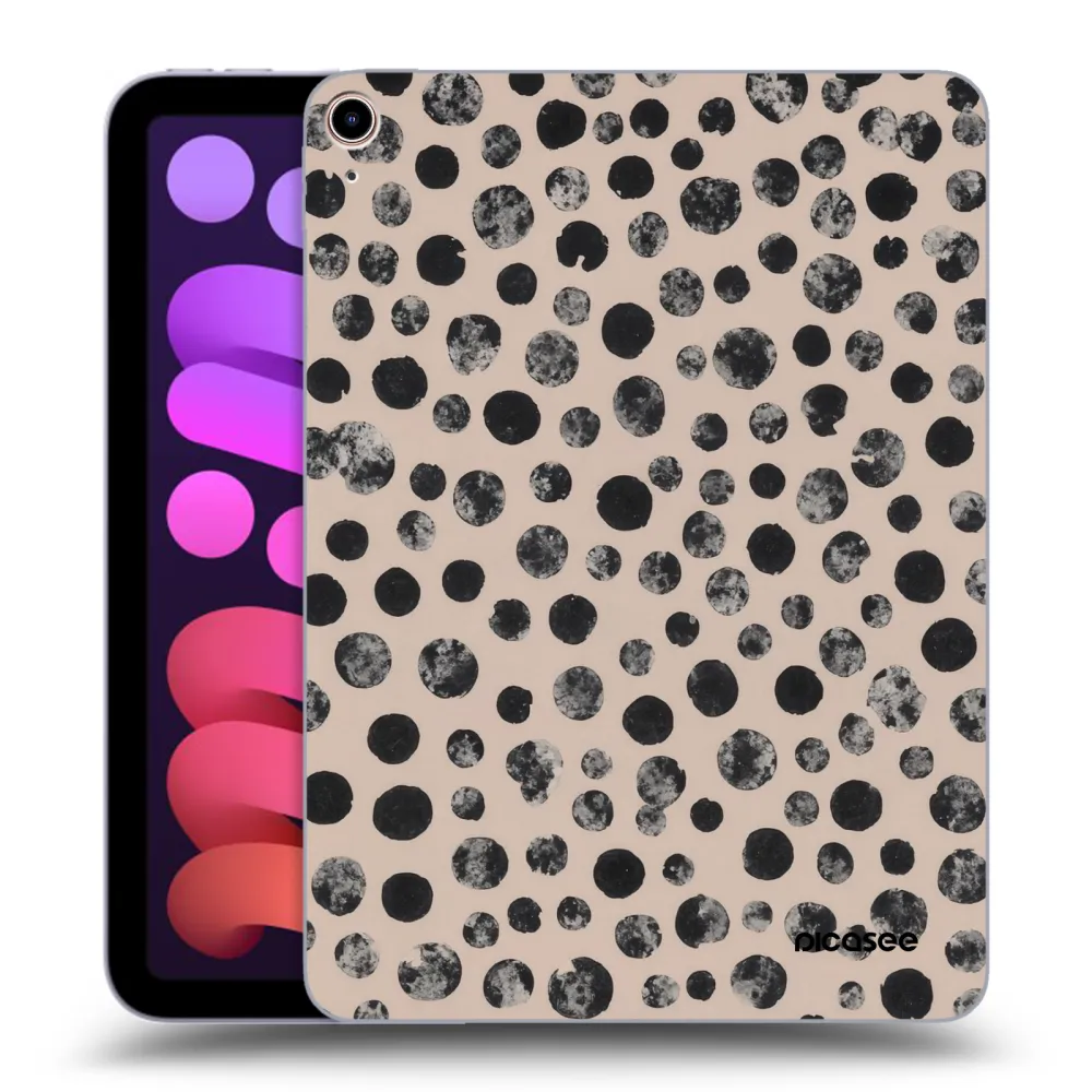 Picasee átlátszó szilikon tok az alábbi táblagépre Apple iPad mini 2021 (6. gen) - Dots