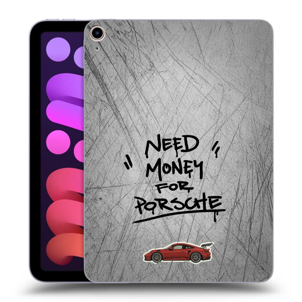 Picasee átlátszó szilikon tok az alábbi táblagépre Apple iPad mini 2021 (6. gen) - Grey Drift