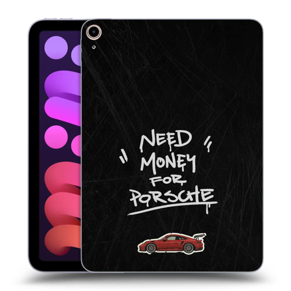Picasee átlátszó szilikon tok az alábbi táblagépre Apple iPad mini 2021 (6. gen) - Dark Racer