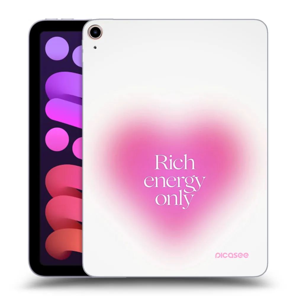 Picasee átlátszó szilikon tok az alábbi táblagépre Apple iPad mini 2021 (6. gen) - Rich Energy