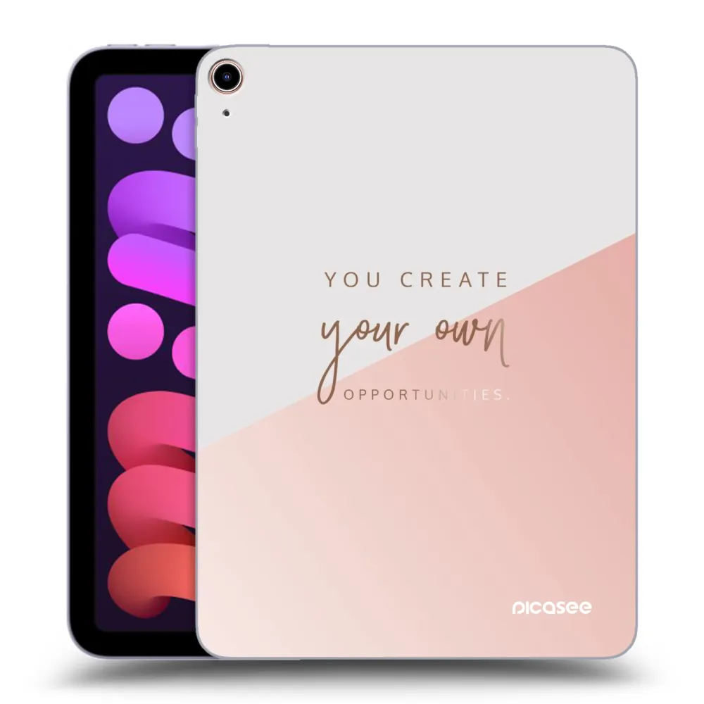 Picasee átlátszó szilikon tok az alábbi táblagépre Apple iPad mini 2021 (6. gen) - You create your own opportunities