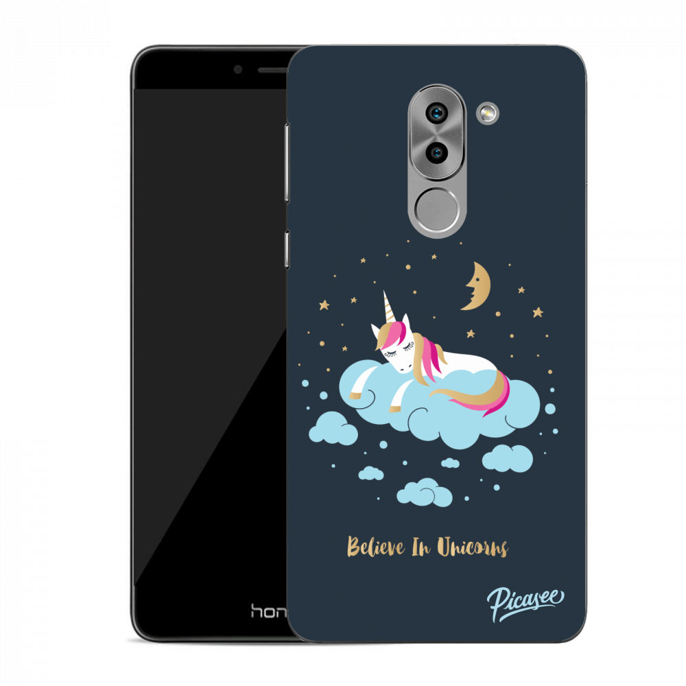 Picasee műanyag átlátszó tok az alábbi mobiltelefonokra Honor 6X - Believe In Unicorns