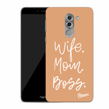 Picasee műanyag átlátszó tok az alábbi mobiltelefonokra Honor 6X - Boss Mama