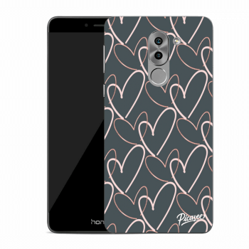Picasee átlátszó szilikon tok az alábbi mobiltelefonokra Honor 6X - Lots of love