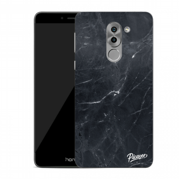 Picasee átlátszó szilikon tok az alábbi mobiltelefonokra Honor 6X - Black marble