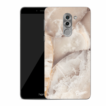 Picasee műanyag átlátszó tok az alábbi mobiltelefonokra Honor 6X - Cream marble