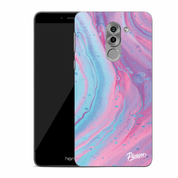 Picasee műanyag átlátszó tok az alábbi mobiltelefonokra Honor 6X - Pink liquid
