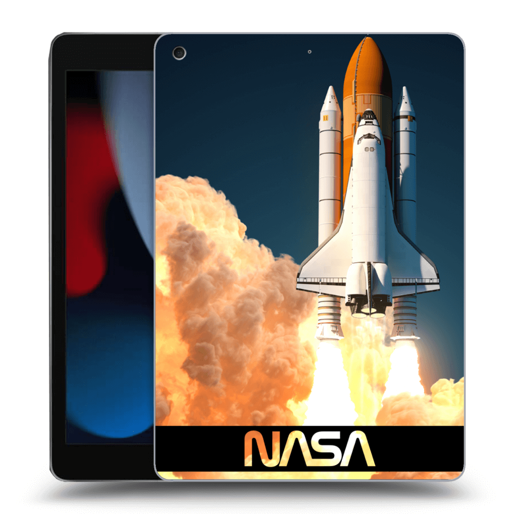 Picasee átlátszó szilikon tok az alábbi táblagépre Apple iPad 10.2" 2021 (9. gen) - Space Shuttle