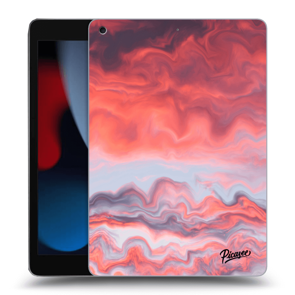 Picasee átlátszó szilikon tok az alábbi táblagépre Apple iPad 10.2" 2021 (9. gen) - Sunset
