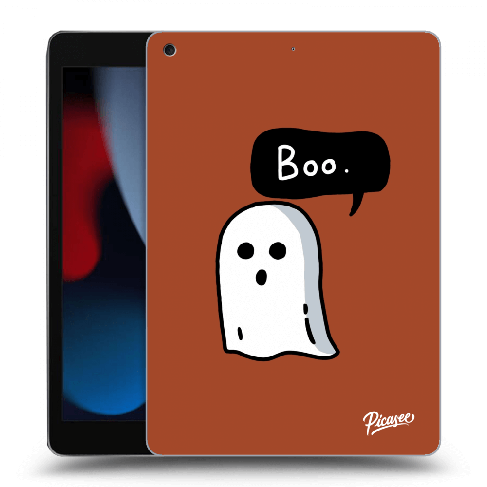 Picasee fekete szilikon tok az alábbi táblagépre Apple iPad 10.2" 2021 (9. gen) - Boo