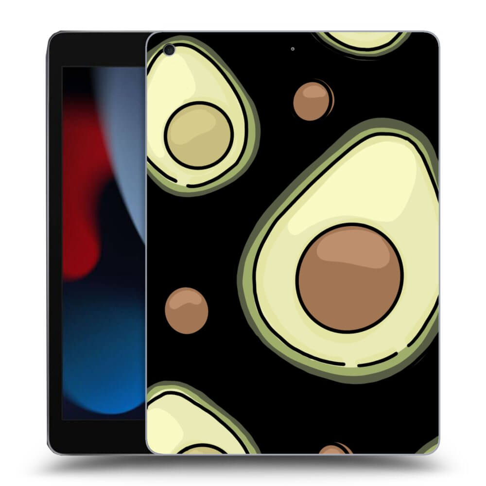 Picasee fekete szilikon tok az alábbi táblagépre Apple iPad 10.2" 2021 (9. gen) - Avocado