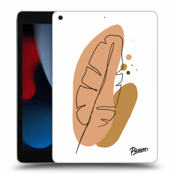 Picasee fekete szilikon tok az alábbi táblagépre Apple iPad 10.2" 2021 (9. gen) - Feather brown