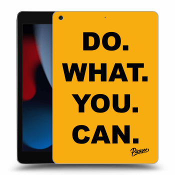 Picasee fekete szilikon tok az alábbi táblagépre Apple iPad 10.2" 2021 (9. gen) - Do What You Can