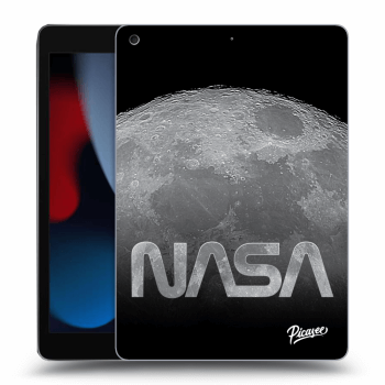 Picasee fekete szilikon tok az alábbi táblagépre Apple iPad 10.2" 2021 (9. gen) - Moon Cut