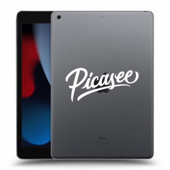 Picasee átlátszó szilikon tok az alábbi táblagépre Apple iPad 10.2" 2021 (9. gen) - Picasee - White
