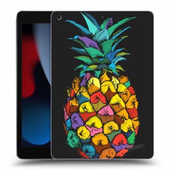 Picasee fekete szilikon tok az alábbi táblagépre Apple iPad 10.2" 2021 (9. gen) - Pineapple