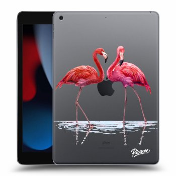Tok az alábbi táblagépre Apple iPad 10.2" 2021 (9. gen) - Flamingos couple