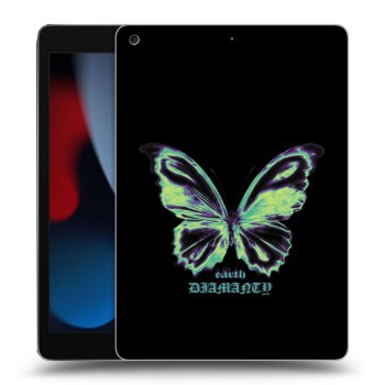 Picasee fekete szilikon tok az alábbi táblagépre Apple iPad 10.2" 2021 (9. gen) - Diamanty Blue
