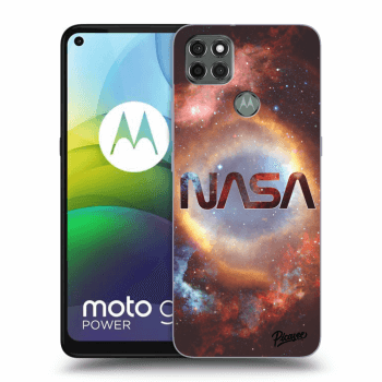 Picasee fekete szilikon tok az alábbi mobiltelefonokra Motorola Moto G9 Power - Nebula