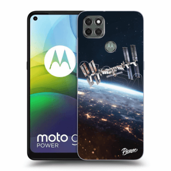Picasee fekete szilikon tok az alábbi mobiltelefonokra Motorola Moto G9 Power - Station